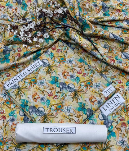 2pc  LINEN PRINTED COLLECTION