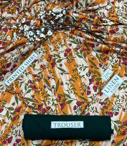 2pc  LINEN PRINTED COLLECTION