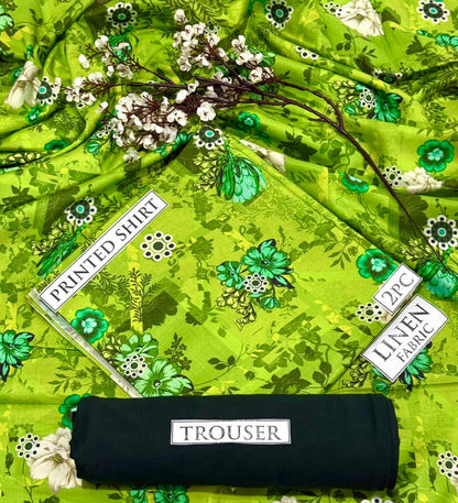 2pc  LINEN PRINTED COLLECTION