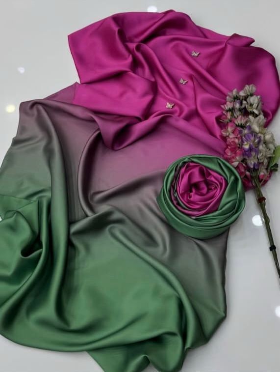 3pc  Shamooz Silk Fabric detail