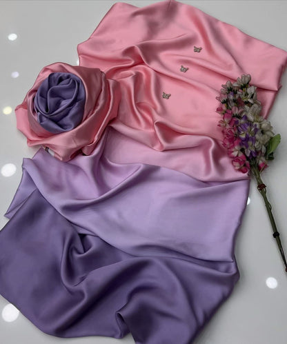 3pc  Shamooz Silk Fabric detail