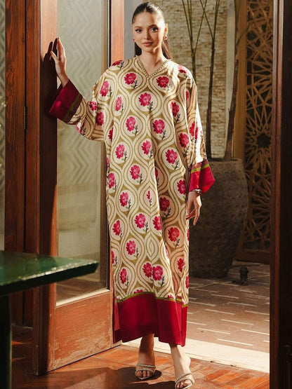 3pc  Shamooz Silk Fabric detail