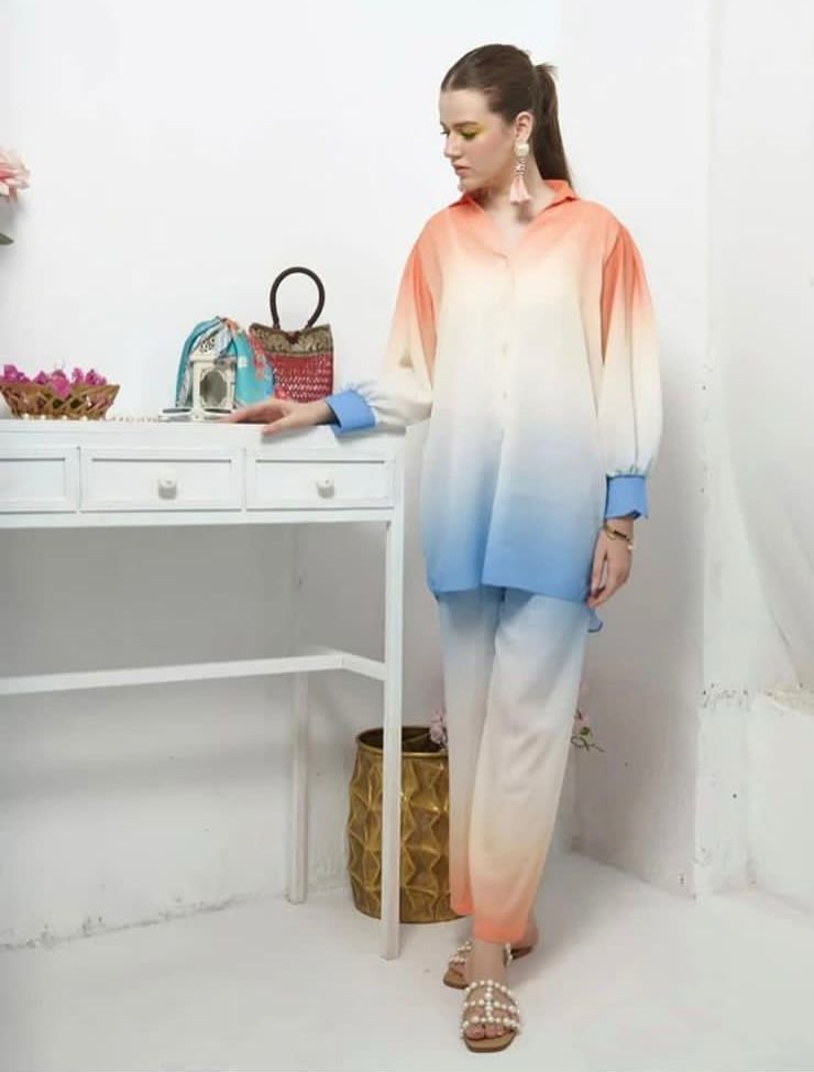 3pc  Shamooz Silk Fabric detail