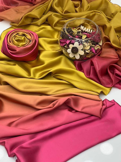 3pc  Shamooz Silk Fabric detail