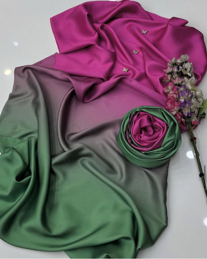 3pc  Shamooz Silk Fabric detail