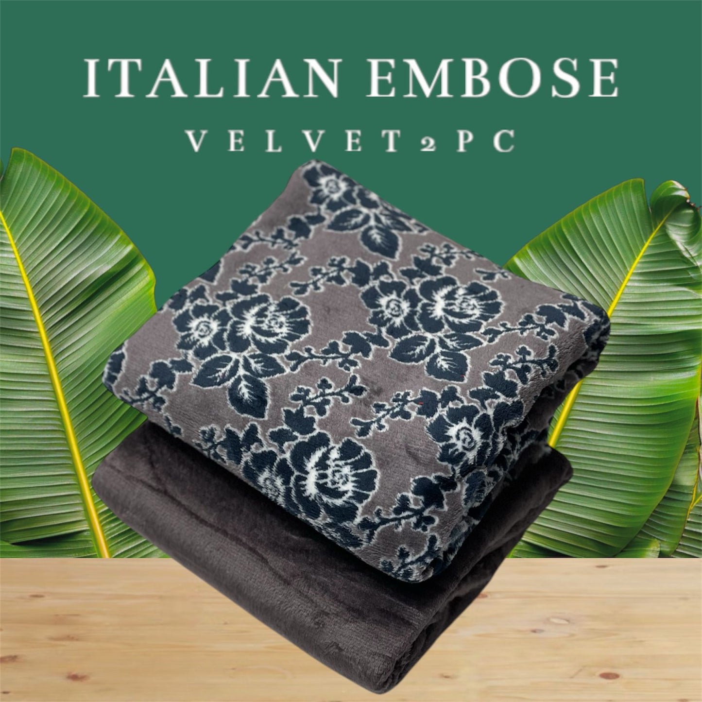 ITALIAN EMBOSE🫶🏻 Velvet 2pc
