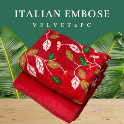 ITALIAN EMBOSE🫶🏻 Velvet 2pc