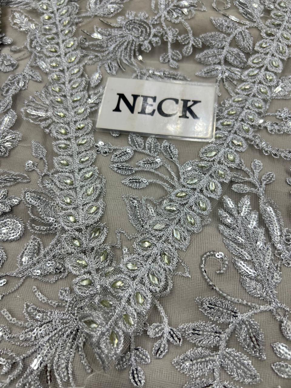 :ZARIF net embroidered hand emblished F͜͡e͜͡F͜͡