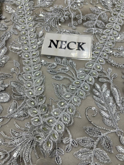 :ZARIF net embroidered hand emblished F͜͡e͜͡F͜͡