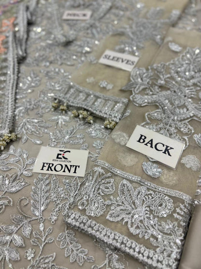 :ZARIF net embroidered hand emblished F͜͡e͜͡F͜͡