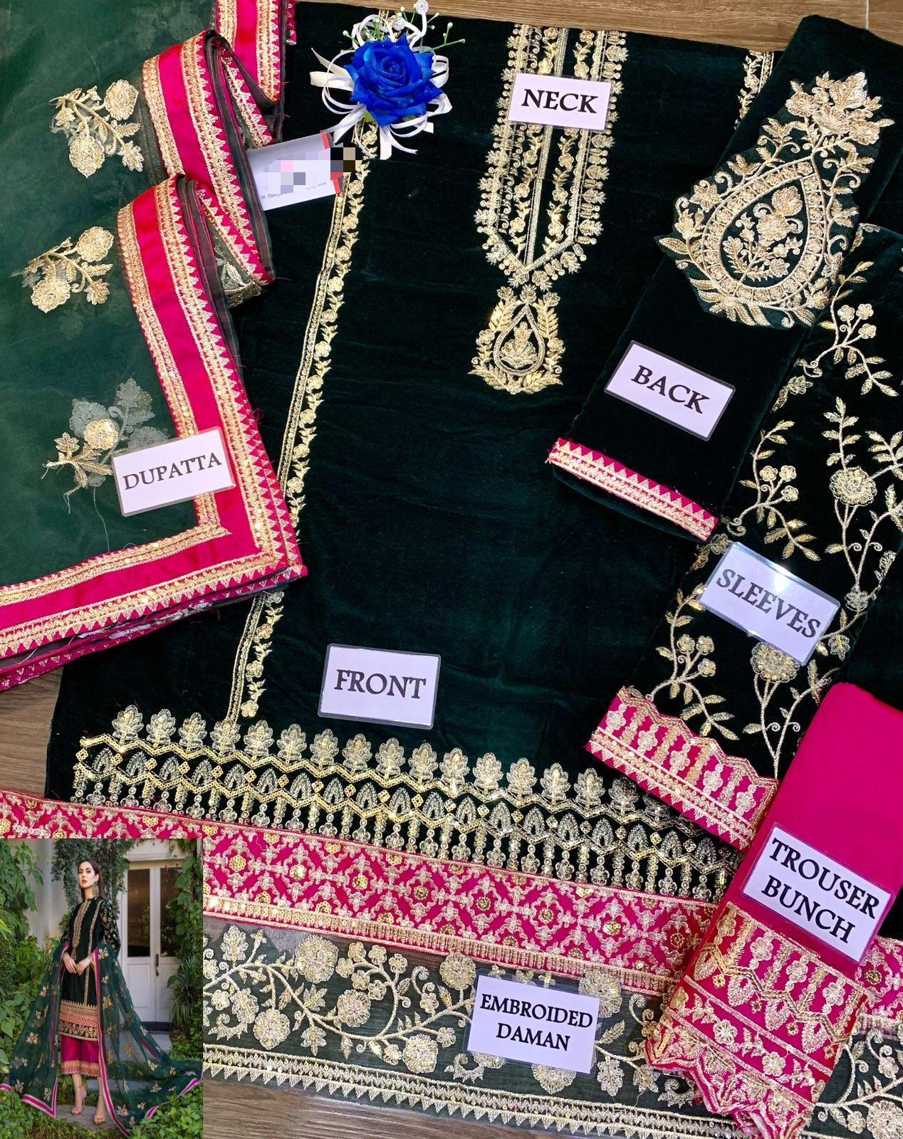 Zainab Chottani Velvet Micro F͜͡e͜͡F͜͡