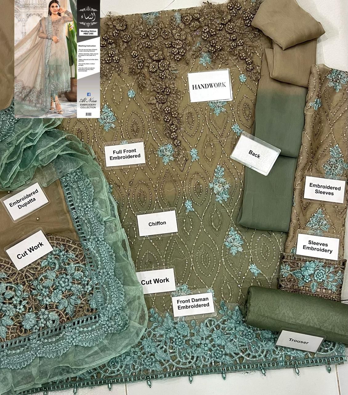 Alnisa Embroidery Collection F͜͡e͜͡F͜͡