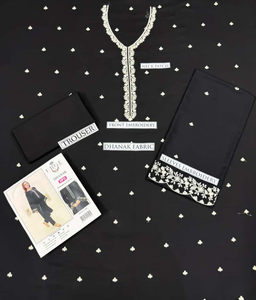 DHANAK 2PC EMBROIDERED
