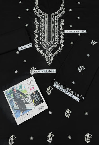 DHANAK 2PC EMBROIDERED