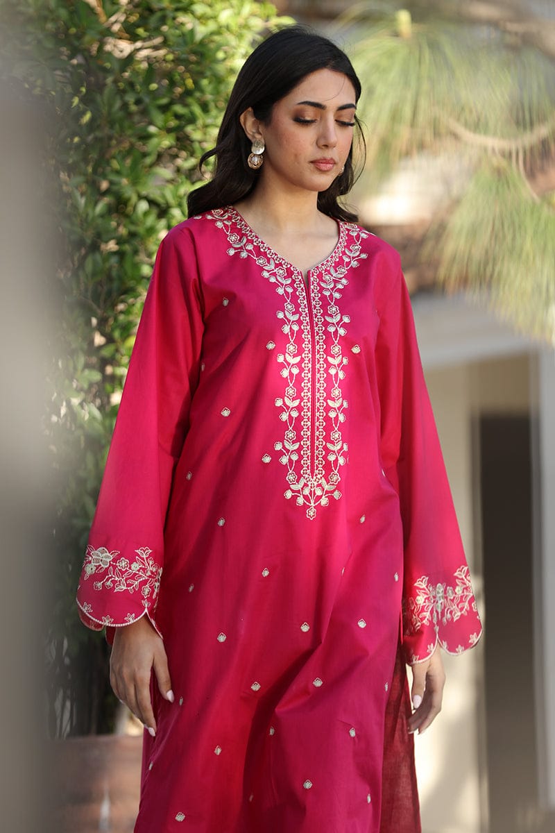 DHANAK 2PC EMBROIDERED