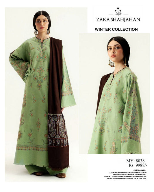 3pc Zara shahjhan MOST DEMANDING EDITION