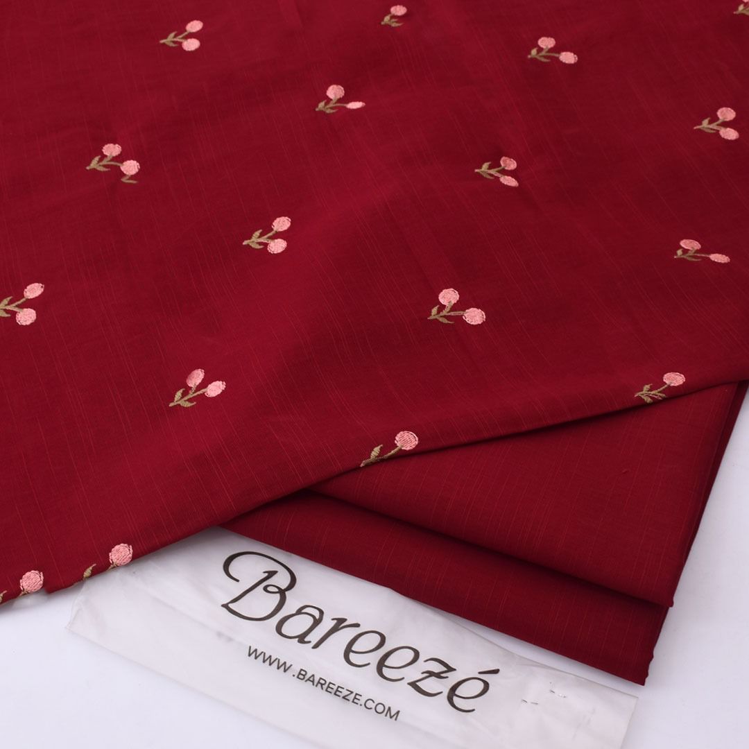 2PC Bareeze Khaddar Embroidered Winter 2pc