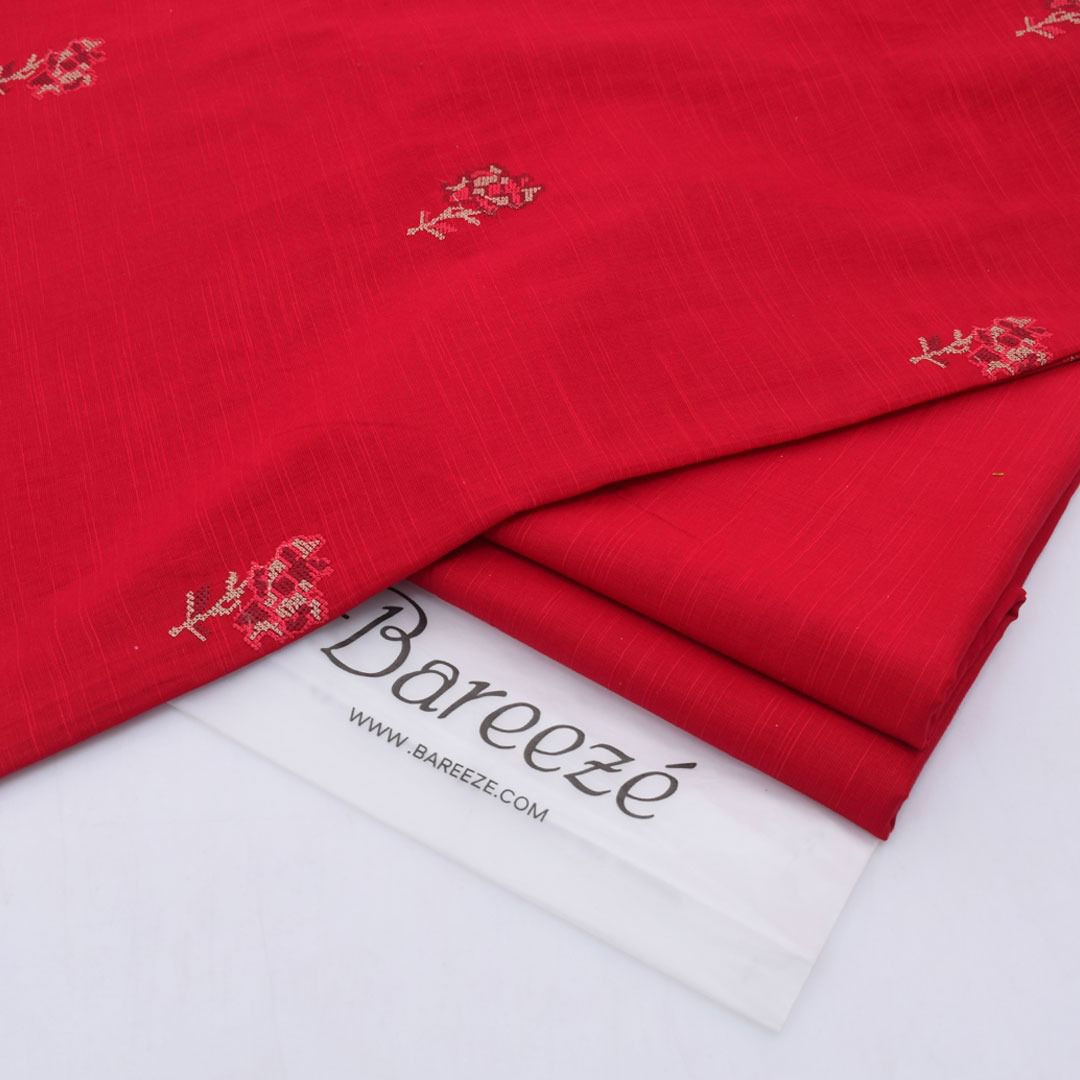 2PC Bareeze Khaddar Embroidered Winter 2pc