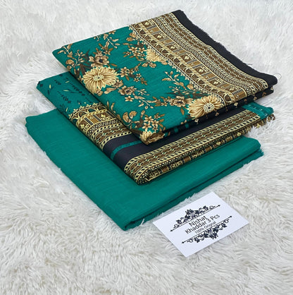 3PC NISHAT 3PC 🔥 KHADDER