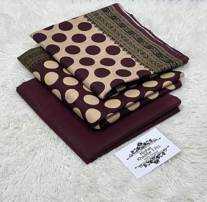 3PC NISHAT 3PC 🔥 KHADDER