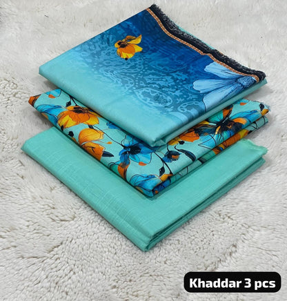 3PC NISHAT 3PC 🔥 KHADDER