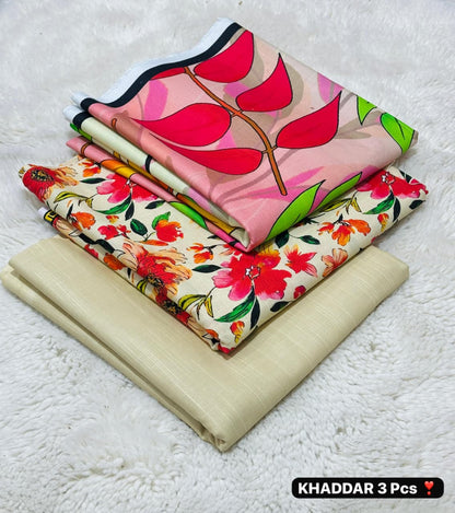 3PC NISHAT 3PC 🔥 KHADDER