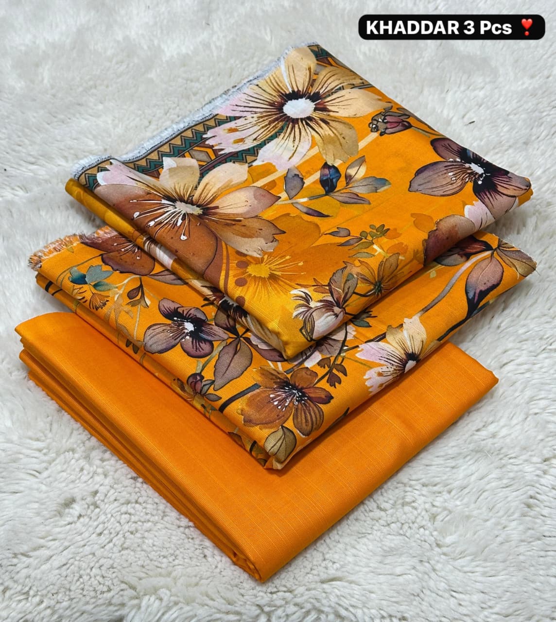 3PC NISHAT 3PC 🔥 KHADDER