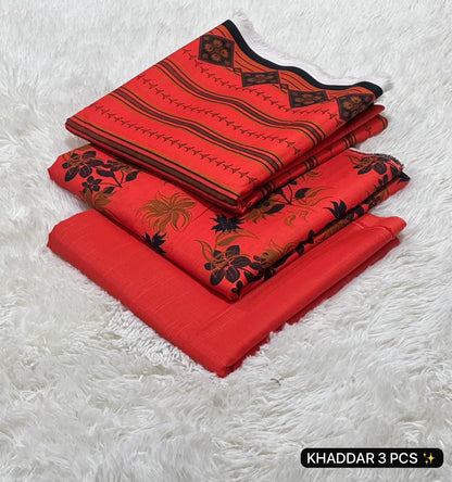 3PC NISHAT 3PC 🔥 KHADDER