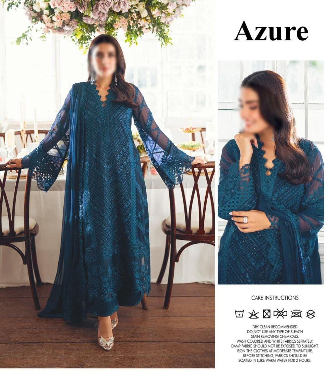 Azure  Wearing By Maya Ali ❤️  F͜͡e͜͡F͜͡