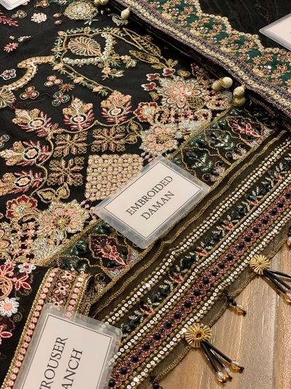 Baroque Heavy Embroidered Addawork ..F͜͡e͜͡F͜͡