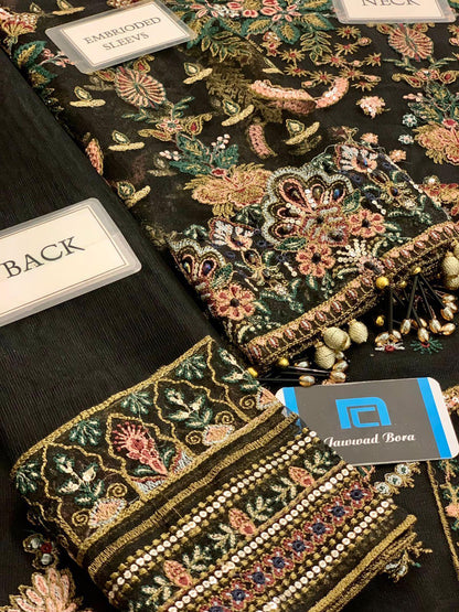 Baroque Heavy Embroidered Addawork ..F͜͡e͜͡F͜͡