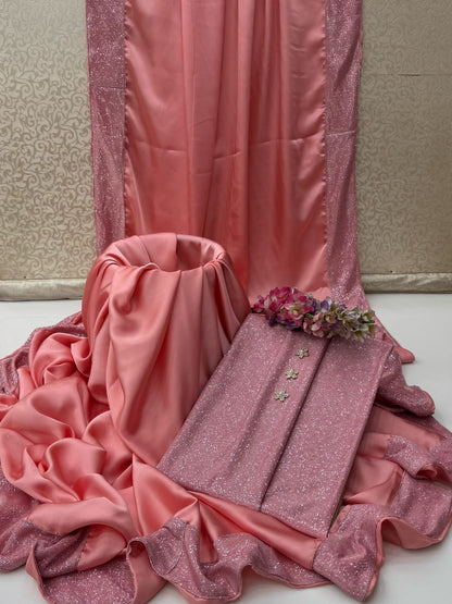 SAREE Shamoze Silk ..F͜͡e͜͡F͜͡