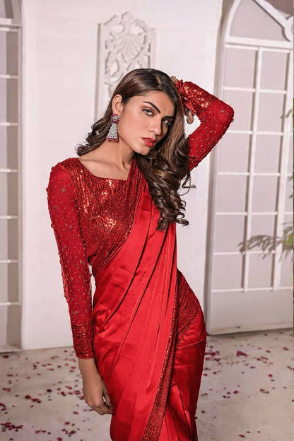 SAREE Shamoze Silk ..F͜͡e͜͡F͜͡