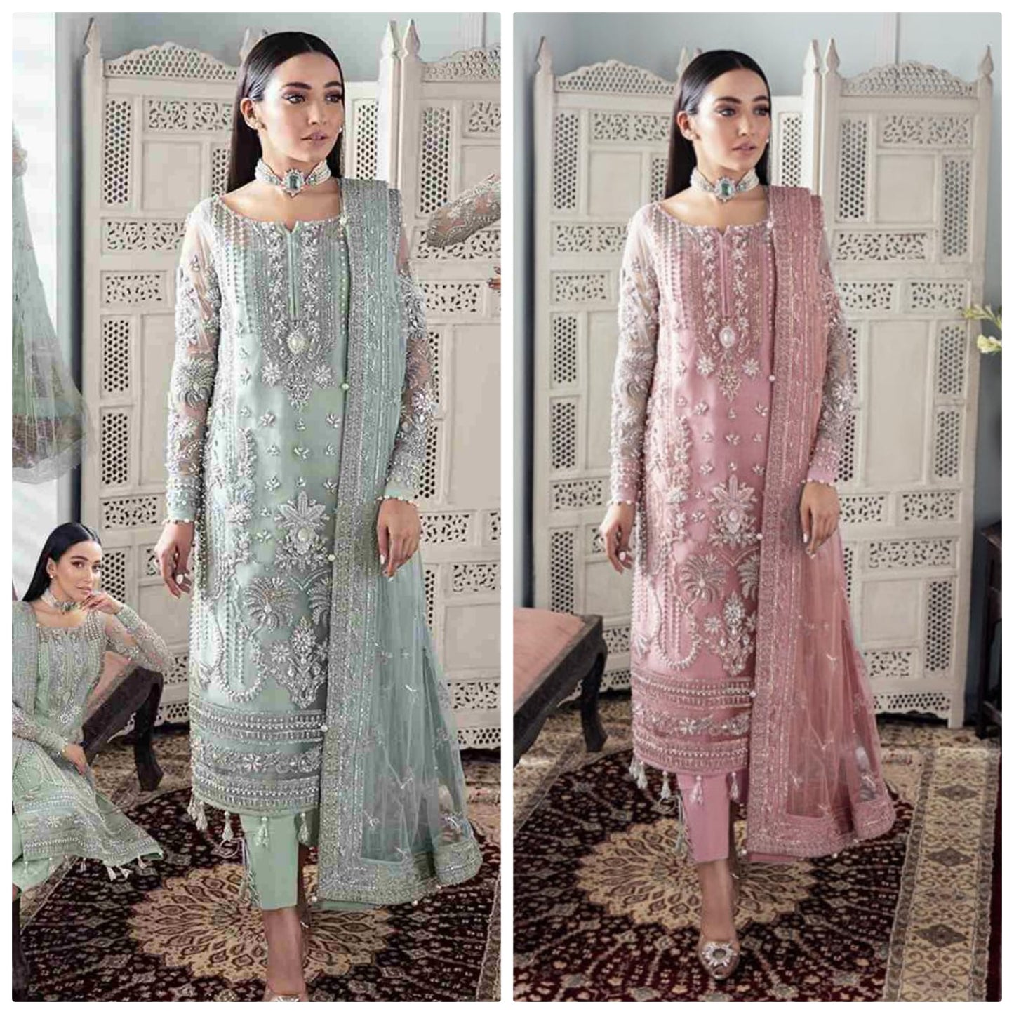 GULAAL WEDDING WEAR MASTER QUALITY DRESS