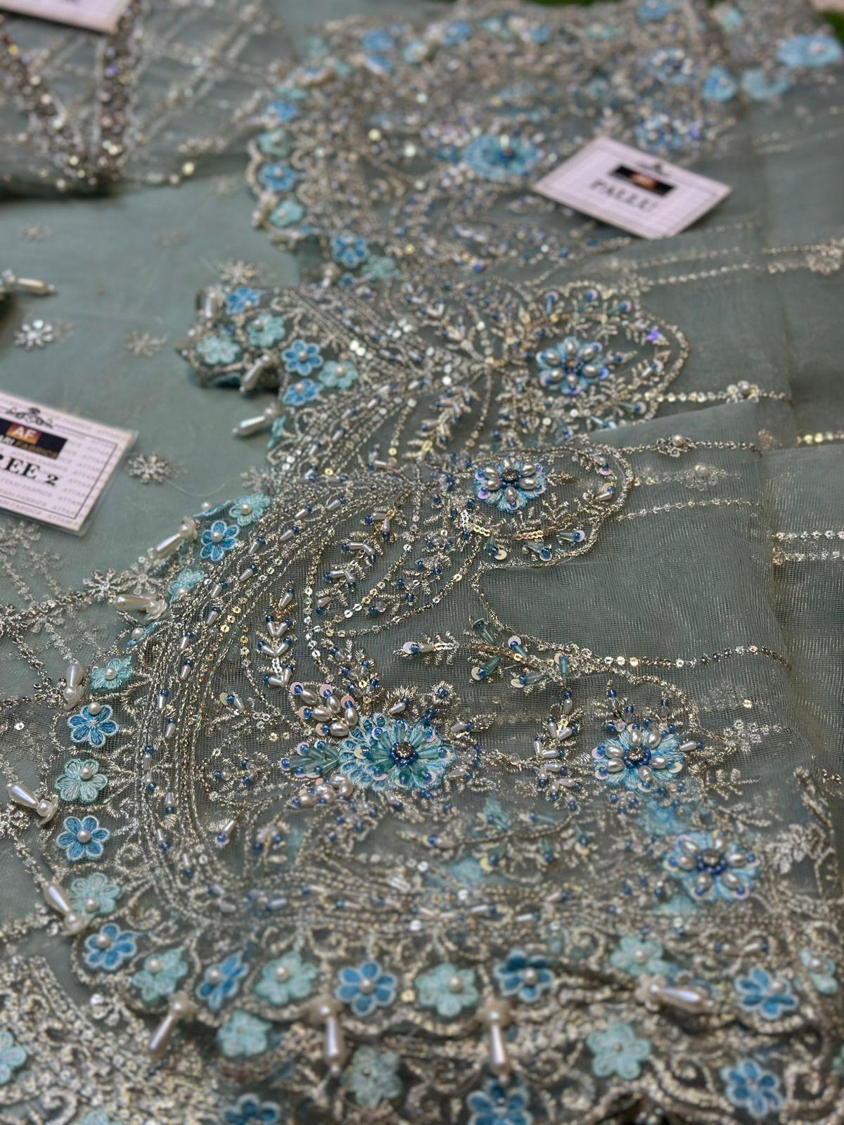 MARIA B EXCLUSIVE SAREE F͜͡e͜͡F͜͡