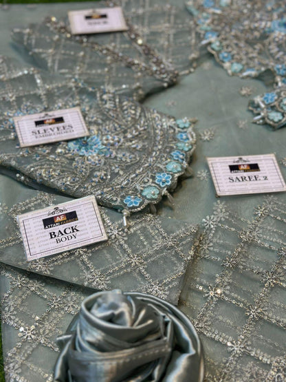 MARIA B EXCLUSIVE SAREE F͜͡e͜͡F͜͡