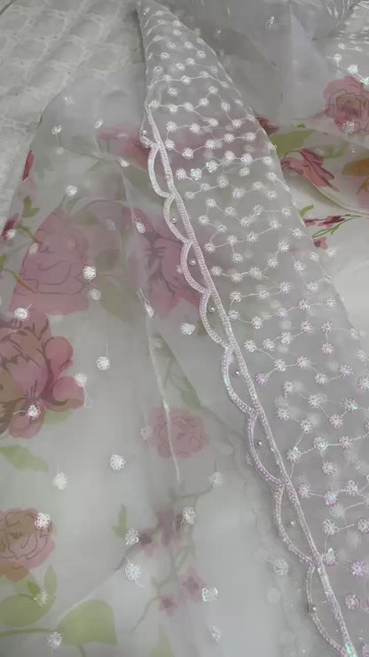 BAROQUE CHANTELLE ORGANZA EMBROIDERED