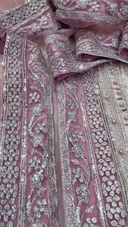 GULAAL WEDDING WEAR MASTER QUALITY DRESS