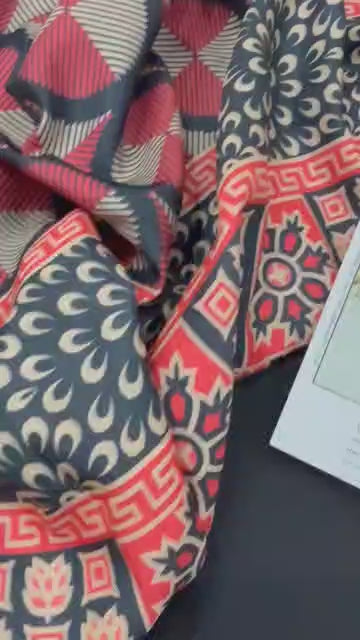 3pc URGE 🟨 DHANAK 3PC Embroidered