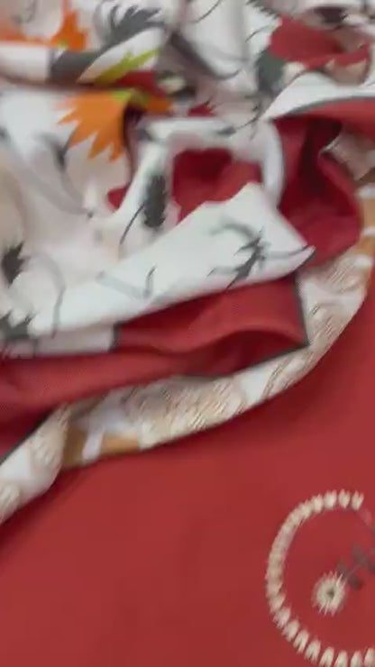 3pc URGE 🟨 DHANAK 3PC Embroidered