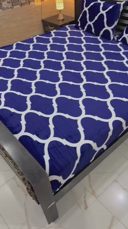 B .3pc Flees bedsheet 😍