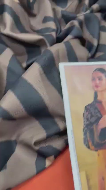 3pc URGE 🟨 DHANAK 3PC Embroidered