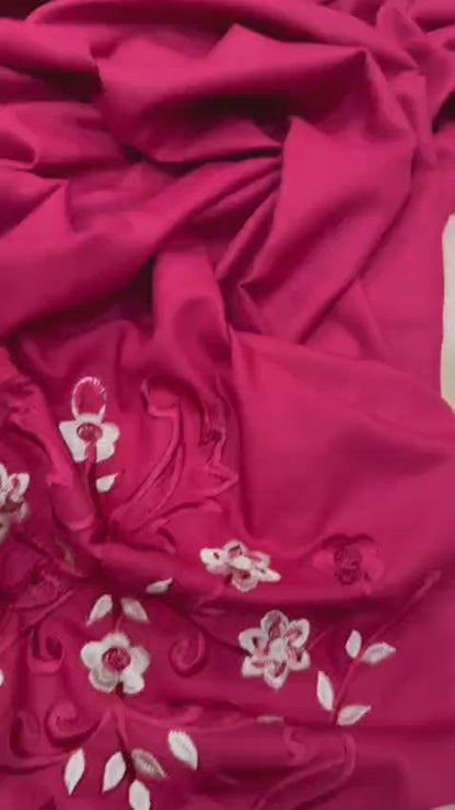 3pc URGE 🟨 DHANAK 3PC Embroidered