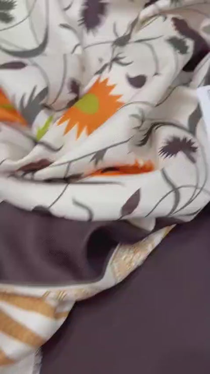 3pc URGE 🟨 DHANAK 3PC Embroidered